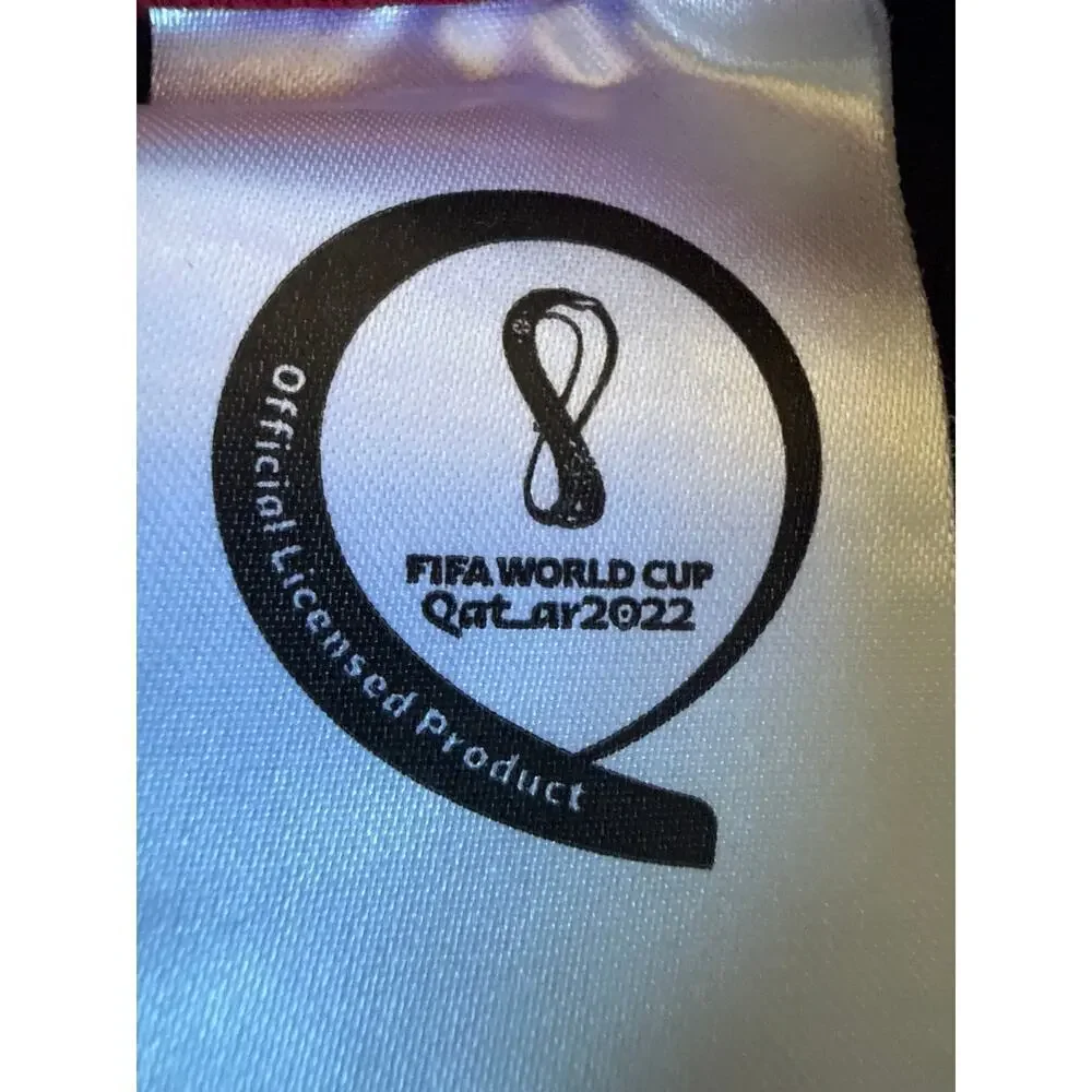 Adidas Fifa World Cup Qatar 2022 Graphic Tee Black- Size Large